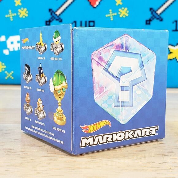 Hot Wheels Super Mario MarioKart 2018 Green Shell Blind Box Series 1 Diecast Car - Picture 5 of 9